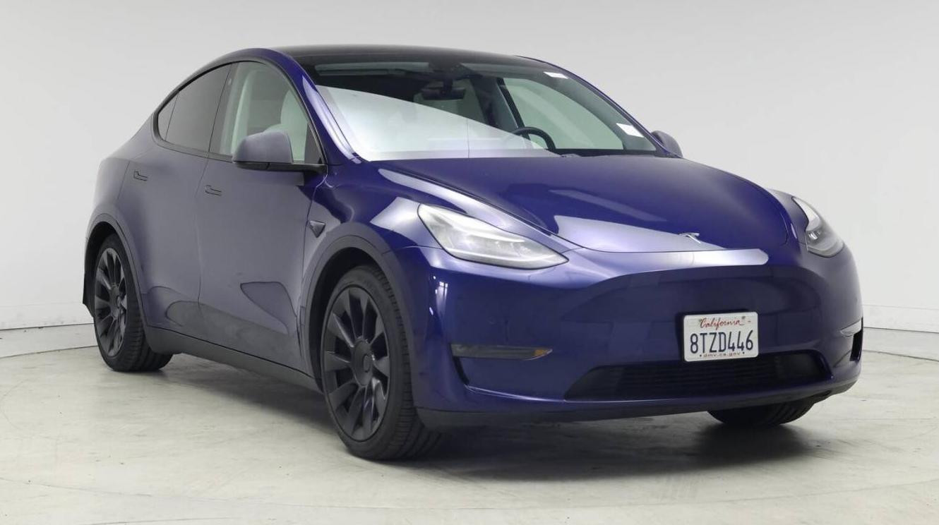 TESLA MODEL Y 2021 5YJYGDEE4MF078458 image